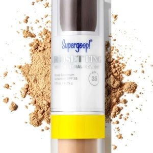 Supergoop! (Re)setting 100% Mineral Powder SPF 35, Medium, New, Sealed
